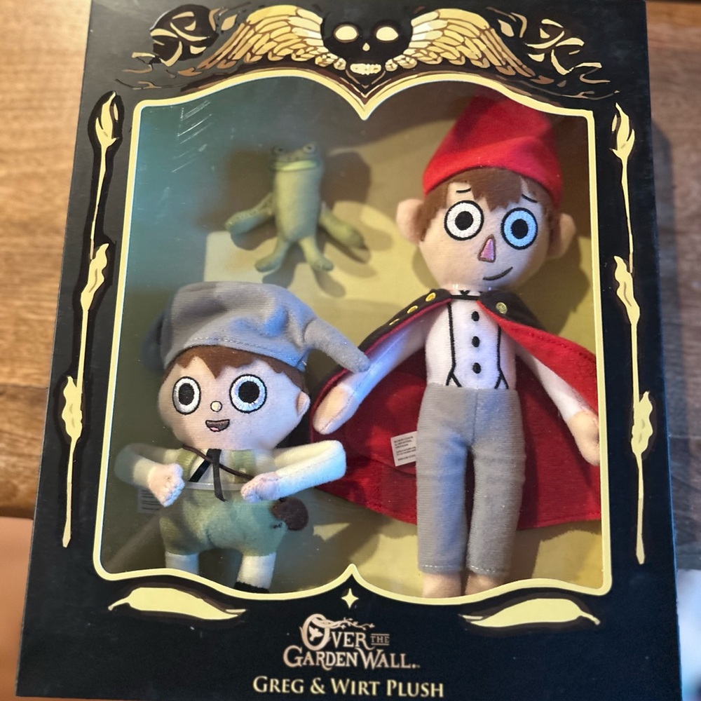 Over the Garden Wall - RARE Greg & Wirt Plush Set